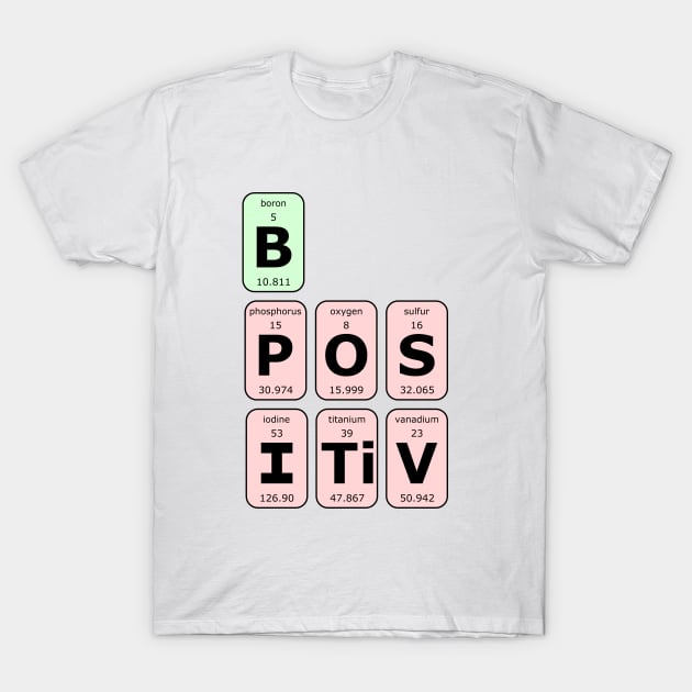 Be Positive T-Shirt by mailboxdisco